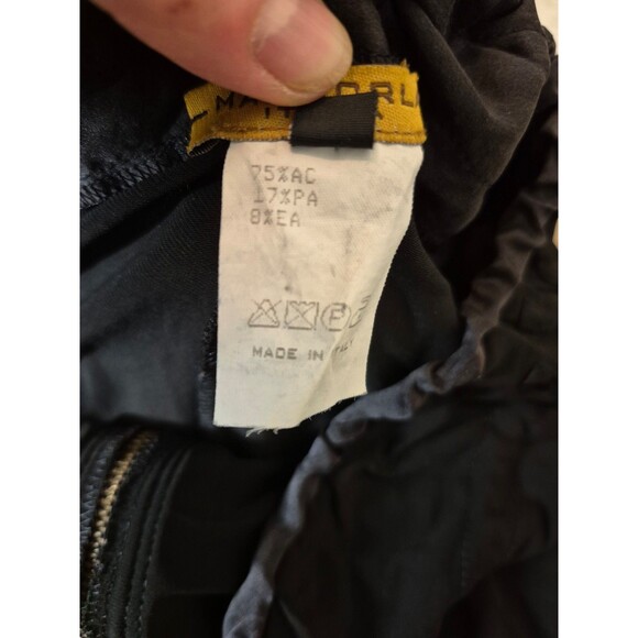 Mandorla Italia VTG 90s Y2K Harem Pants Crepe Knit Jogger Slouchy Pants sz 46/M - Picture 12 of 12